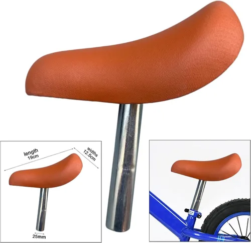 Vista 4 de Kids Bike Saddle Replacement Bike Seat for Mountain Bike Children