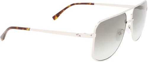 Vista 8 de Lacoste L249SE - Lentes de sol rectangulares plata talla única plateado