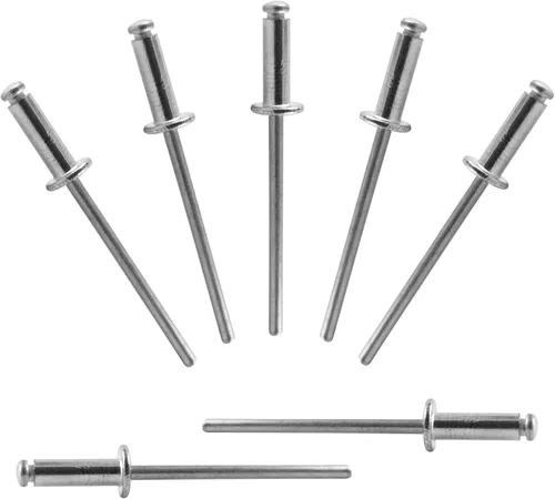 Vista 40 de ALLCLEAN 50 piezas de remaches ciegos profesionales de acero inoxidable de 1/4" x 1/2", remaches POP de 6,4 x 12 mm, agarre y mandril de acero