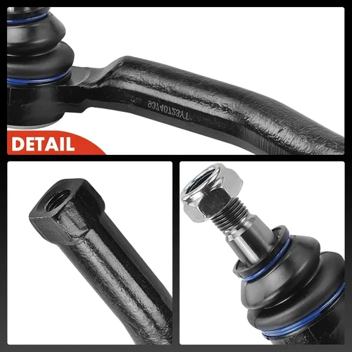 Vista 7 de A-Premium 2 extremos de barra de acoplamiento exteriores delanteros, compatibles con Chevrolet Aveo 2004-2011, Aveo5 2006-2011, Suzuki Swift+