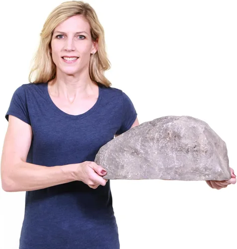 Vista 6 de Deckorators 17 pulgadas x 10-1/2 pulgadas x 8 pulgadas gris pequeño paisaje roca