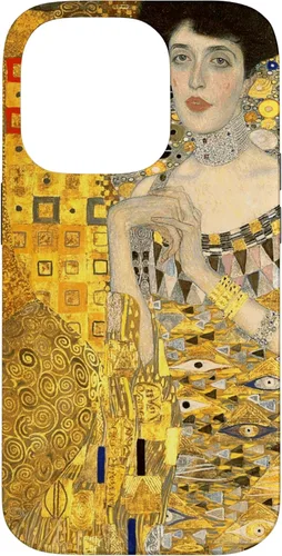 Vista 17 de Carcasa para iPhone 16 Adele Bloch-Bauer I Gustav Klimt Art Nouveau Simbolismo
