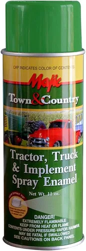 Vista 13 de Majic Paints 8-20974-8 Pintura esmaltada en aerosol para tractor e implemento, aerosol, verde oliva