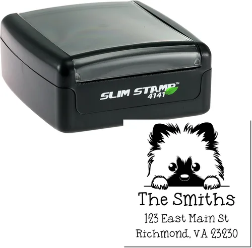 Vista 79 de Sello de alta calidad para cachorros Airedale Terrier – Sello de dirección personalizado – Ideal para los amantes de los perros – Elección de 5