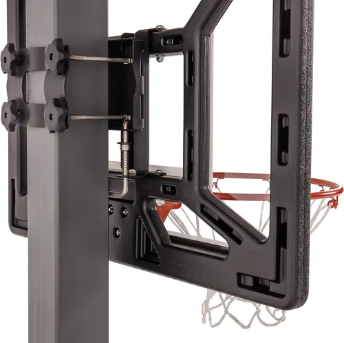 Vista 35 de Silverback Aro de baloncesto Junior Youth de 33 pulgadas con tecnología de montaje Lock 'n Rock para postes redondos y verticales, negro (B8410W)