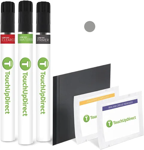 Vista 301 de TouchUpDirect QM1 Cloud White compatible con Pintura de retoque en aerosol Nissan Exact Match - Kit esencial