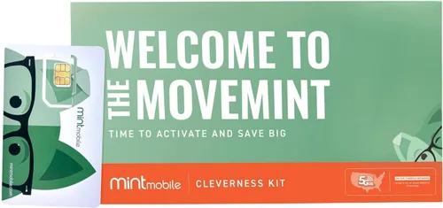 - Mint Mobile - Plan de telefonía con llamadas, SMS y datos ilimitados durante 3 meses (Tarjeta SIM 3 en 1)