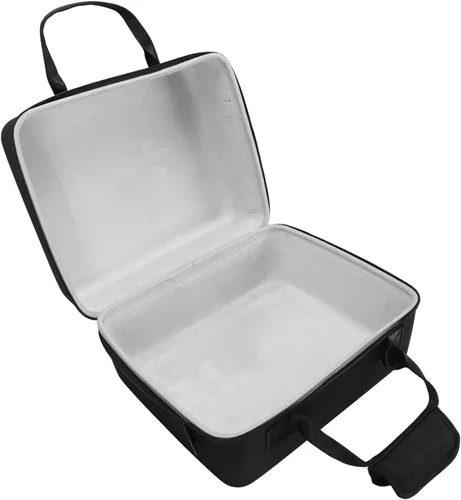 Vista 6 de Estuche rígido para altavoz Bluetooth, estuche de almacenamiento duro portátil para altavoz portátil S1 PRO Bluetooth, 2 micrófonos, cables