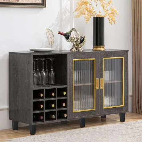 Vista 4 de AORYVIC Patas para muebles, patas de sofá de madera de 5 pulgadas, paquete de 6 patas de repuesto para sofá, patas negras para seccional, cómoda