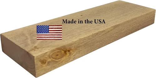 Vista 20 de Joel's Antiques Estantes flotantes de madera de 30 pulgadas para pared, 30 x 6 x 2 pulgadas, hechos de madera natural, estantes de pared rústicos