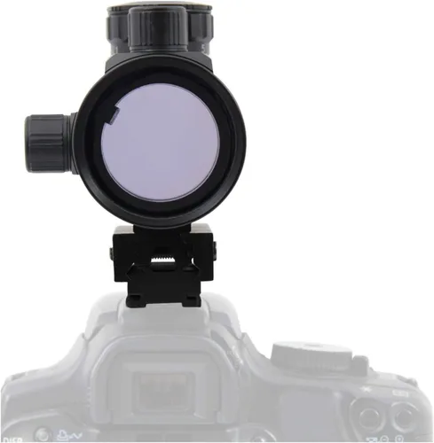 Vista 5 de Astromania 1X40RD Reflex Red Green Dot Sight - Soporte de alcance iluminado para fijar a una conexión tipo flash de cámara DSLR