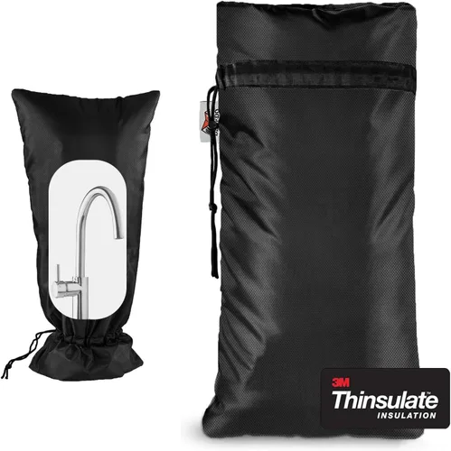 Vista 8 de Cubiertas de llave al aire libre para el invierno, bolsa protectora de congelación con aislamiento Dupont de 63.5 cm de alto x 33 cm de ancho
