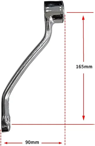 Vista 3 de 36T/44T Bicycle Wide Crank Assembly Kit 3pcs - 2 Stroke & 4 Stroke Gas Motorized Bicycle