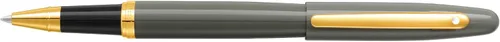 Vista 3 de Sheaffer VFM 9427 Bolígrafo Rollerball gris claro brillante con citas de oro PVD