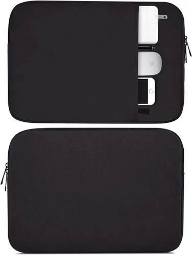 Vista 2 de Dealcase Funda impermeable para laptop de 11.6 pulgadas, compatible con MacBook, Chromebook, HP, Samsung, Lenovo, Acer, color negro