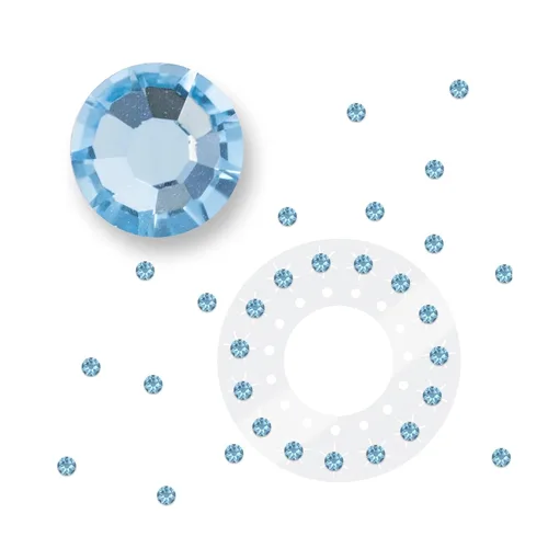 Vista 35 de blinger® Paquete de recarga de cristales brillantes – como se vio en Shark Tank 5 discos – 75 cristales de vidrio de corte preciso Accesorios