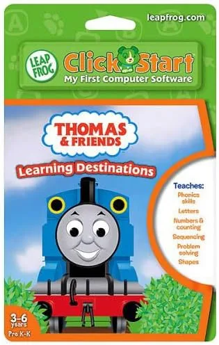 Software educativo Leapfrog Clickstart: Thomas y sus amigos - Destinos de aprendizaje
