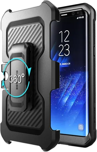 Vista 5 de SUPCASE Unicorn Beetle PRO Series - Funda protectora para Samsung Galaxy S8, carcasa protectora resistente de cuerpo completo para Galaxy S8 2017