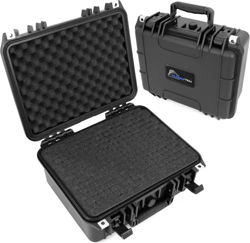 Vista 11 de Cloudten 9 inch Airtight Case with Impact Absorbing Customizable Foam, Includes Case Only