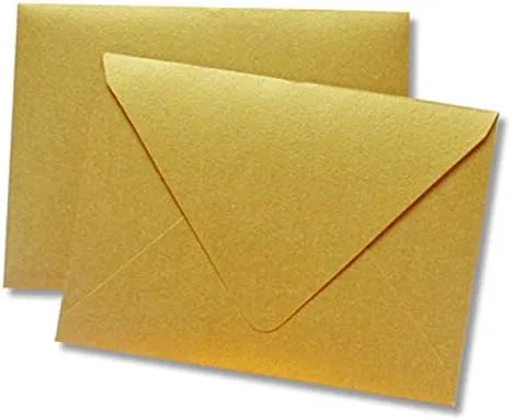 Vista 2 de Mini sobres para tarjetas de regalo, color negro
