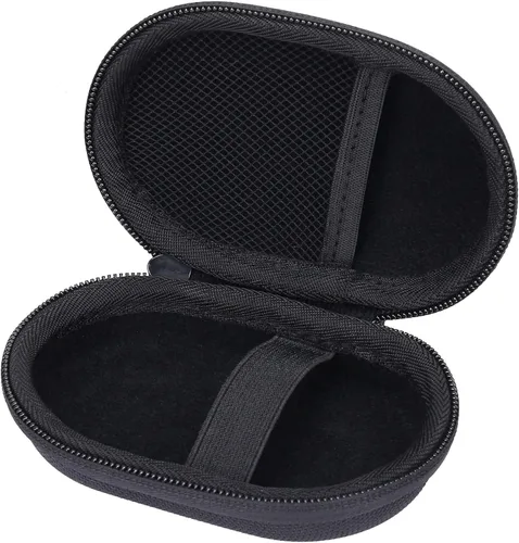 Vista 3 de Khanka Funda rígida compatible con Logitech Pebble M350 M355 i345 i345 mouse inalámbrico Bluetooth, solo funda (negro)