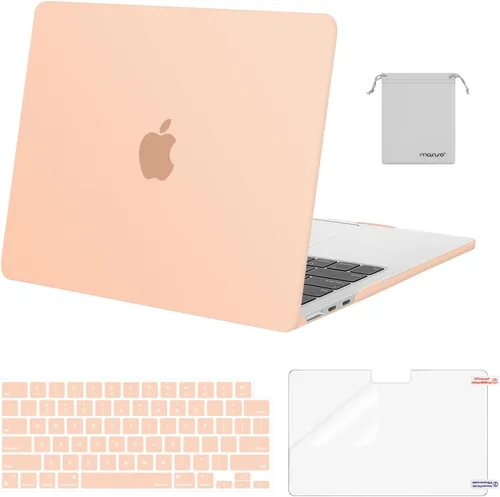 Vista 41 de MOSISO Funda compatible con MacBook Air de 13 pulgadas 2025 2024 2023 2022 M4 A3240 M3 A3113 M2 A2681, carcasa rígida de plástico, cubierta