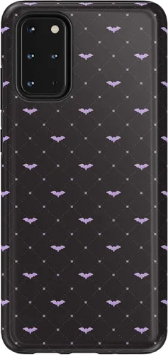 Vista 187 de Casely Funda para Galaxy S9 Postura de cadáver Yoga de esqueleto Diseño protector delgado esencial de doble capa