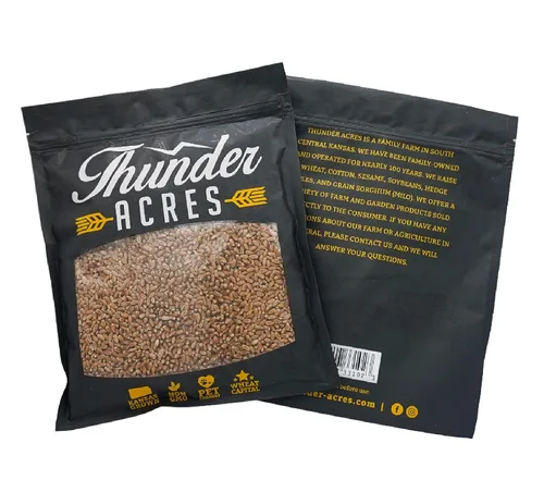 Vista 7 de Thunder Acres - Semilla de trigo prémium sin OMG, semillas de hierba de gato, pasto de trigo, trigo rojo duro de invierno (1 libra)