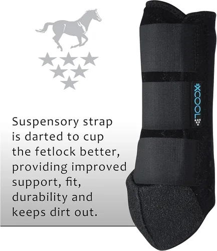 Vista 7 de Professional's Choice 2XCOOL - Botas deportivas para caballos medicinales, diseño protector y transpirable para máxima comodidad y durabilidad