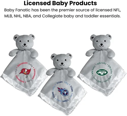 Vista 6 de Baby Fanatic NFL - Manta de oso de seguridad unisex para bebé