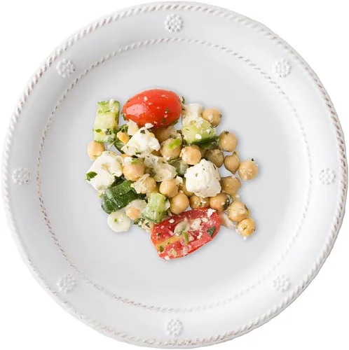 Vista 3 de Juliska Plato de ensalada de postre/ensalada de melamina Berry & Thread - Whitewash
