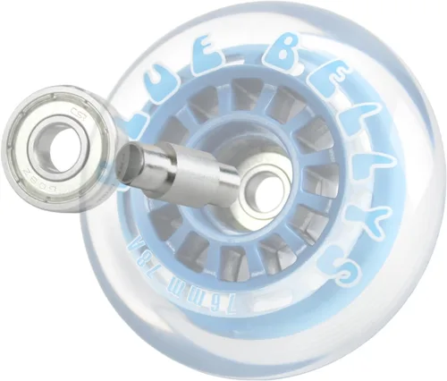 Vista 3 de Dime Bag Hardware Espaciador de velocidad de aluminio de eje en línea, paquete de 8 espaciadores para rodillos de ejes de 0.236 in