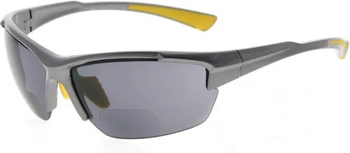 Vista 48 de Eyekepper TR90 Marco Bifocal Deportes Gafas de sol Béisbol Correr Pesca Conducción Golf Softbol Senderismo Lectores de sol