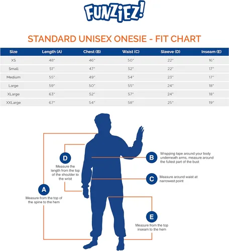 Vista 7 de FUNZIEZ! Sasquatch - Disfraz de pie grande - Yeti de una pieza (marrón, mediano)