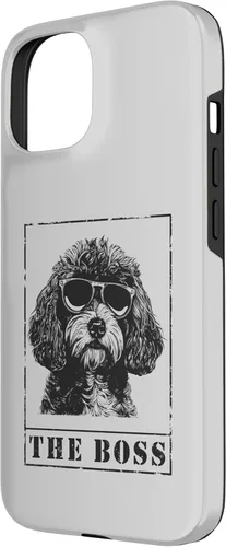 Vista 11 de iPhone 16 The Funny Cavapoo Boss Mom Dad Dog Lover Case