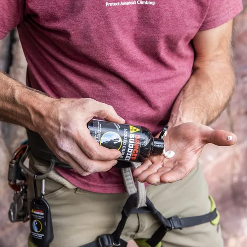 Vista 6 de Danger Buddies Tiza líquida para escalada, levantamiento de pesas, gimnasia y más