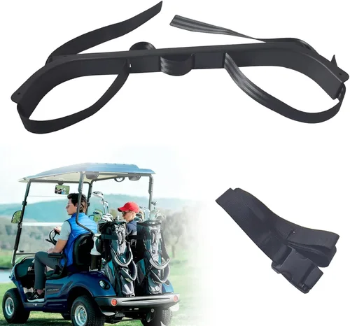 Vista 3 de Accesorio de bolsa de golf para carrito de golf, soporte de bolsa de asiento trasero Asamblea de estante de correa 71851-G01 para carrito de golf