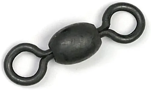Billfisher Giratorios de barril de acero inoxidable | Acabado oxidado negro | Construcción inoxidable duradera | Accesorios de pesca