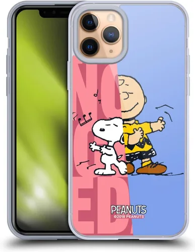 Vista 36 de Head Case Designs Officially Licensed Peanuts Charlie & Woodstock Nap Halfs and Laughs Gel Case [Military Grade Protection] Compatible with Apple