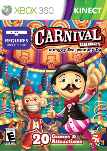 Carnival Games Monkey See Monkey Do - Xbox 360