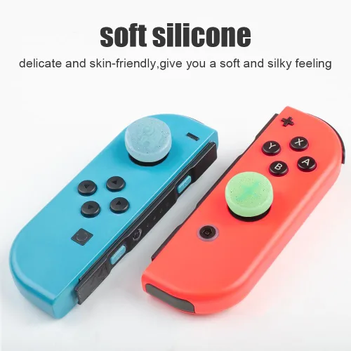 Vista 2 de Tapas de agarre para interruptor compatibles con Legend of Zelda Tears of The Kingdom, funda de joystick compatible con Nintendo SwitchOLEDSwitch