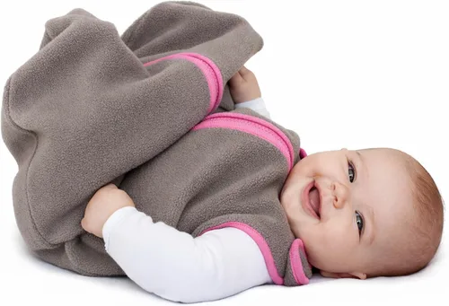 Vista 19 de Saco de dormir de forro polar para bebé, marca Sleep Nest Gris