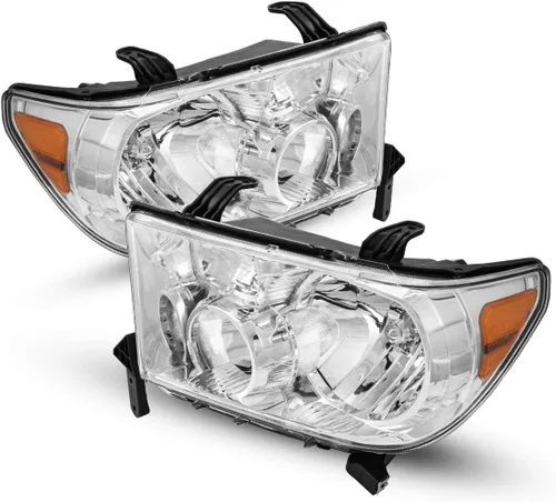 Vista 10 de Torchbeam Conjunto de faros delanteros compatible con Elantra 2014-2016, repuesto de faro delantero estilo OE carcasa negra, reflector ámbar, lado