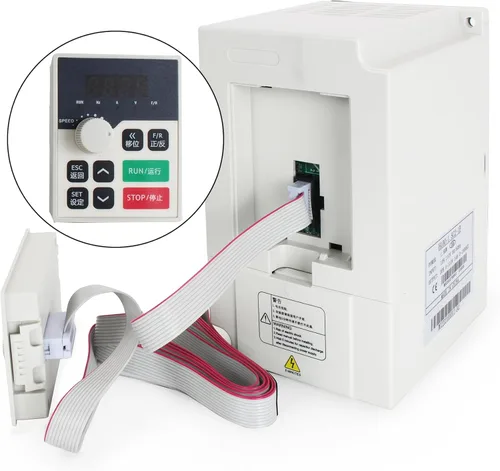 Vista 3 de RATTMMOTOR 1.5KW VFD 110V Inversor monofásico a trifásico Variable Frecuencia Drive Husillo Controlador de Motor Convertidor 0-1000Hz + Cable
