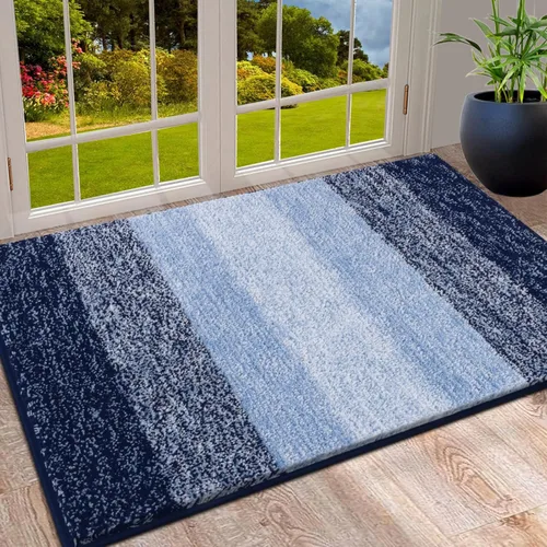 Vista 25 de Vaukki Tapete de Entrada Interior para Puerta, Tapete Antideslizante Absorbente Atrapa Barro, Tapete de Piso Interior, Alfombra de Puerta Lavable