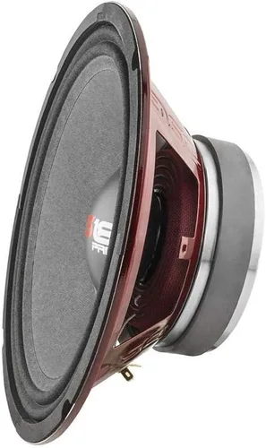 Vista 5 de DS18 PRO-X10.4M - Altavoz de 10 pulgadas, rango medio, canasta de acero rojo, 600 W máximo, 300 W RMS, 4 ohmios - Altavoces de puerta de audio