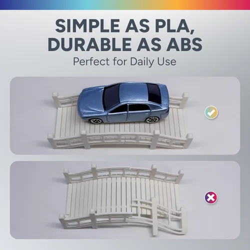 Vista 4 de Overture Petg - Filamento de 0.07 pulgadas con superficie de construcción 3D 7.87 x 7.87 pulgadas, consumibles para impresora 3D, carrete de 2.2