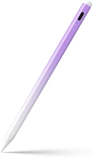 Vista 14 de Stylus Pen Carga Rápida 2X Lápiz Activo Compatible con Apple iPad Pro 11"/12.9"/M4 2018-2025, iPad Air 3/4/5/M2/M3, iPad 6-11, iPad mini 5/6 Negro