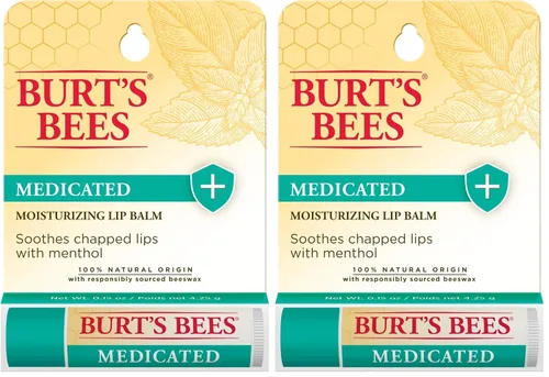 Vista 8 de Burts Bees - Blister de bálsamo labial hidratante medicado de Burts Bees para unisex, bálsamo labial de 0.15 onzas (I0082797)