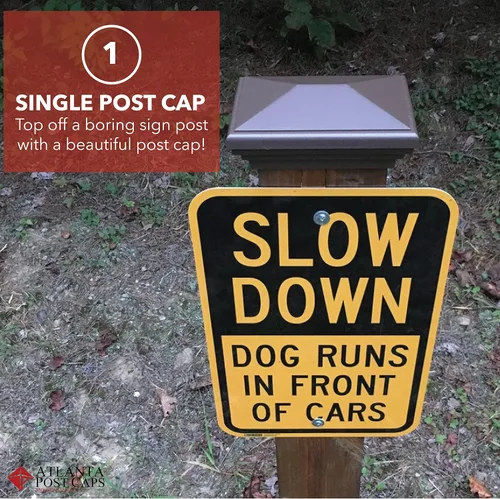 Vista 5 de Tapa de poste de 4 x 4 (3.5 x 3.5 pulgadas), color negro, estilo pirámide de Nueva Inglaterra, parte superior cuadrada para vallas al aire libre